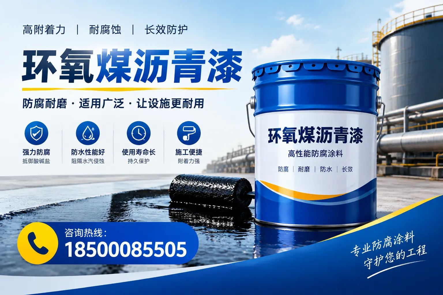 环氧煤沥青漆与其他涂料的对比分析，助力河池企业决策